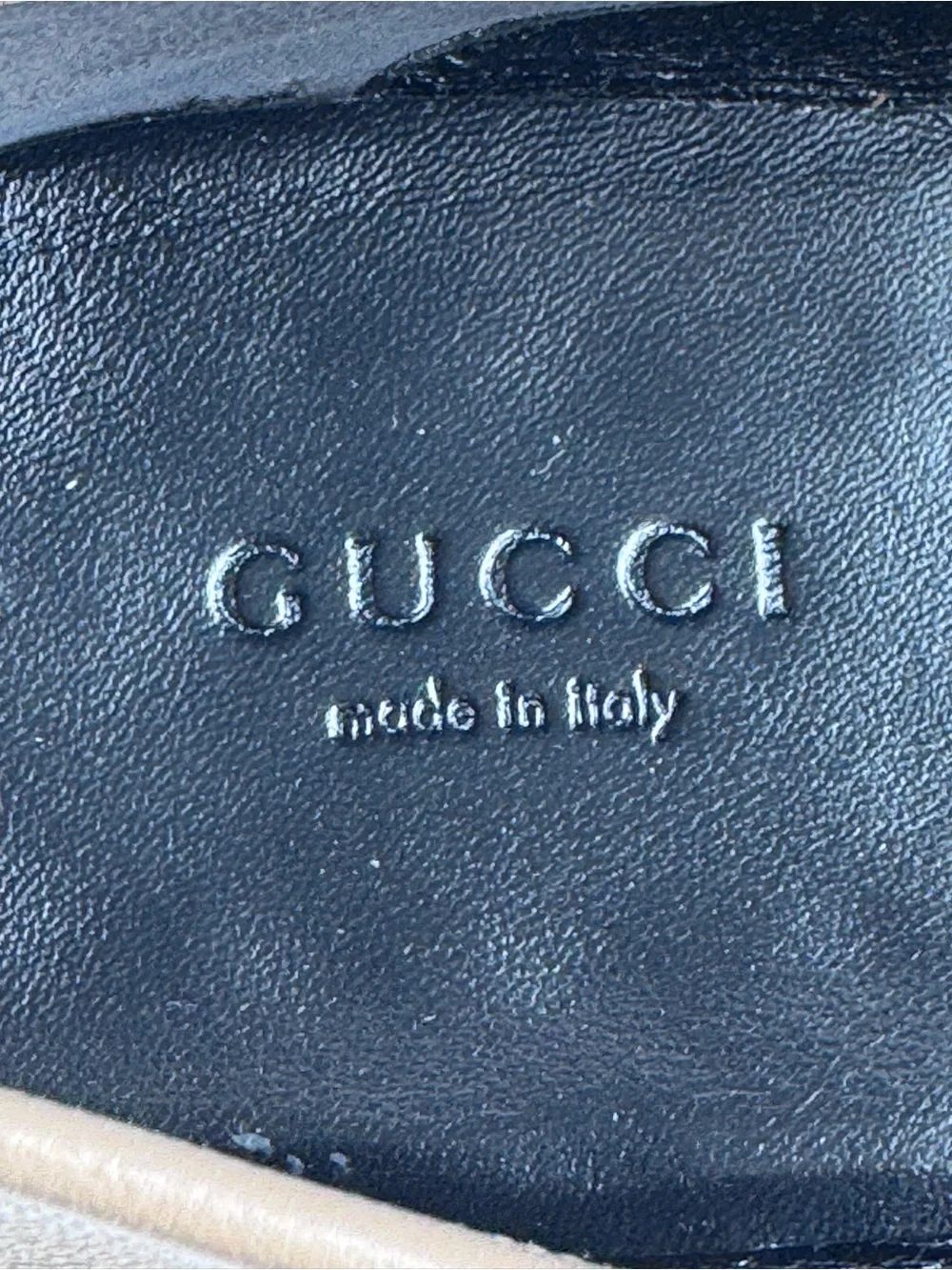 Gucci Brixton Leather Horsebit Loafers in the classic taupe/mud colorway. - Picture 9 of 14